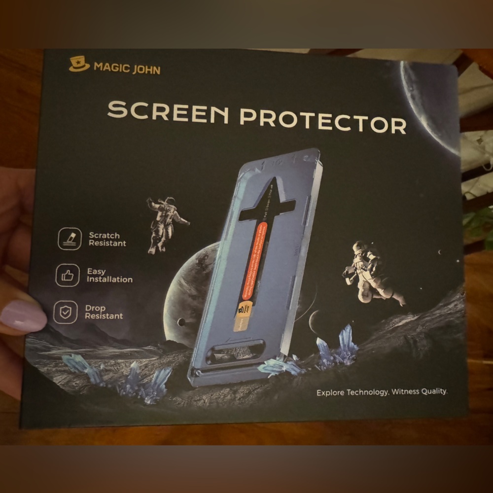 Magic John Screen Protector Privacy Glass for IPhone 15 Pro